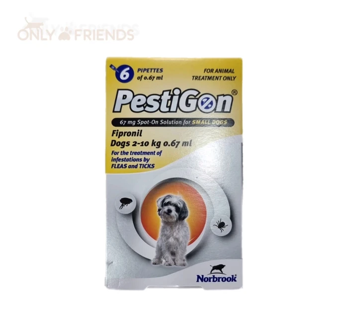 פסטיגון אמפולות נגד פרעושים לכלבים