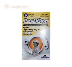 פסטיגון אמפולות נגד פרעושים לכלבים