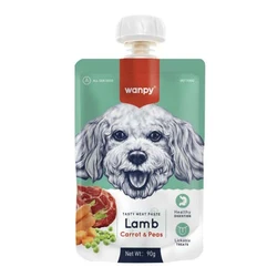 מחית סגירה חוזרת לכלב כבש וגזר  90 גרם