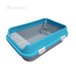 שירותים פתוחים מדרגה XL תכלת